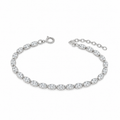 Pulseira Riviera Cristal 🖤