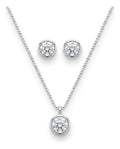 Conjunto Brinco Colar Ponto De Luz